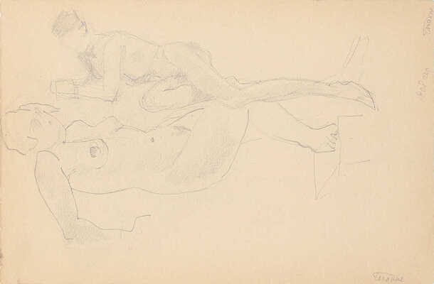 Такке Борис Александрович. Обнаженная